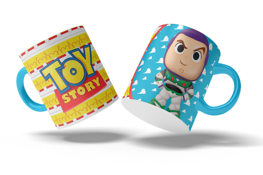 Tazas Toy Story "Buzz Ligthyear". Aptas para el lavavajillas y microondas.