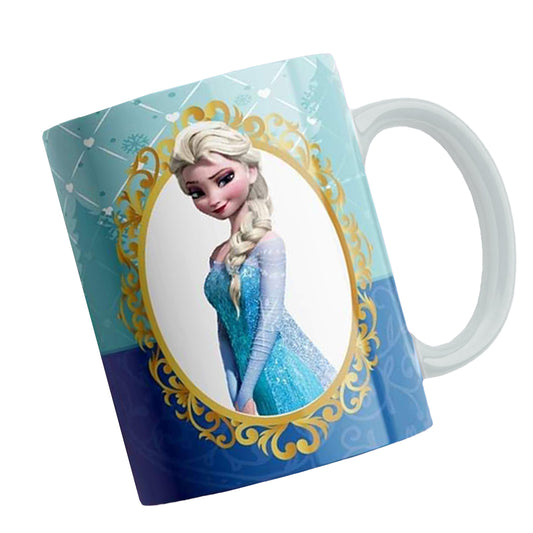 Taza Princesas Disney "Elsa". Aptas para el lavavajillas y microondas.