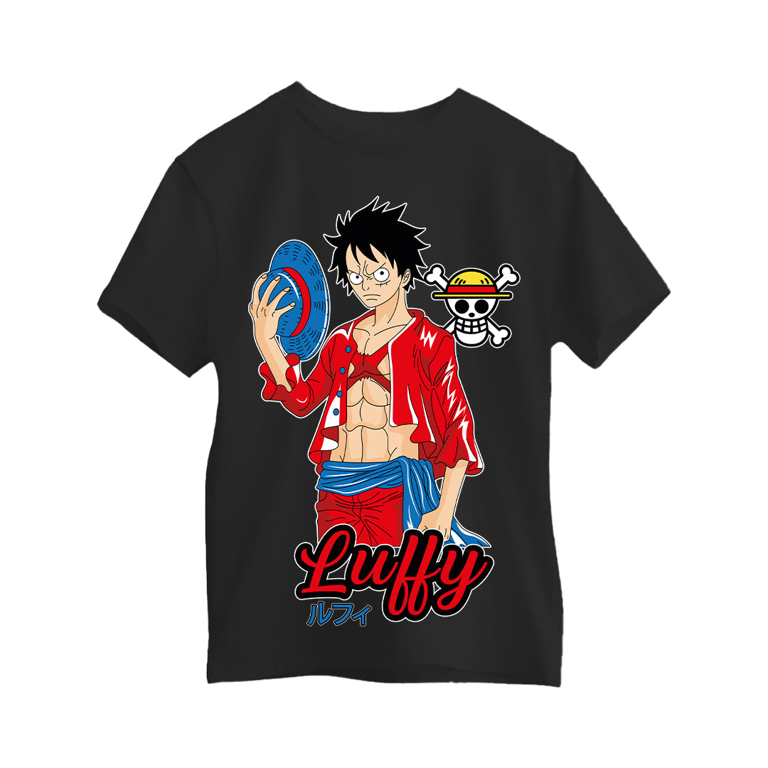 Camiseta Luffy Anime. 100% algodón. Regalo Ideal.