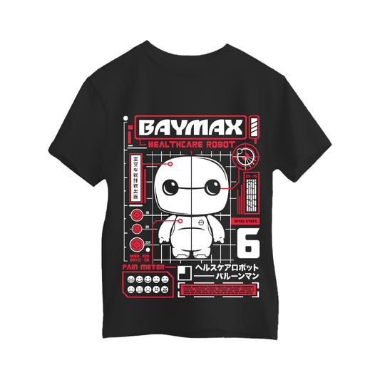 Camiseta Anime Baymax 6. Talla S. 100% algodón. Envío gratis.