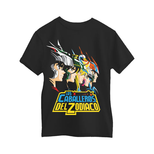 Camiseta Anime Caballeros del Zodíaco. Talla M. 100% algodón. Envío gratis.