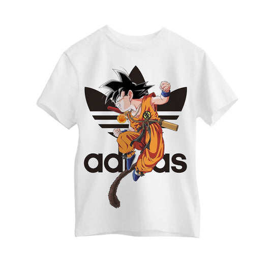 Camiseta Anime Adidas Goku. Talla M. 100% algodón. Envío gratis.