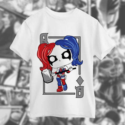 Camiseta Anime Funko Harley Quinn. 100% algodón. Regalo Ideal.