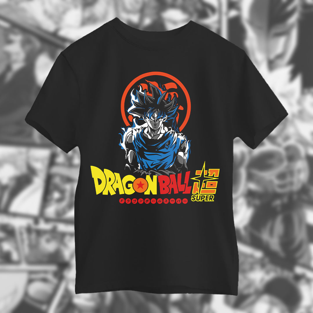 Camiseta Goku U.I. Anime. 100% algodón. Regalo Ideal.