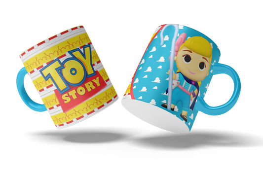 Taza Toy Story "Bo Peep". Aptas para el lavavajillas y microondas.