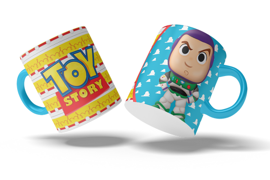 Taza Toy Story "Buzz Ligthyear". Aptas para el lavavajillas y microondas.