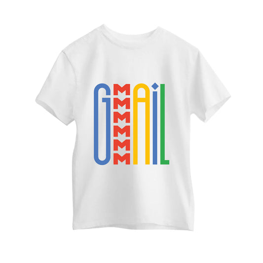 Camiseta Gmail RetroConcept. Talla L. 100% algodón. En tu casa en 24-48hs.