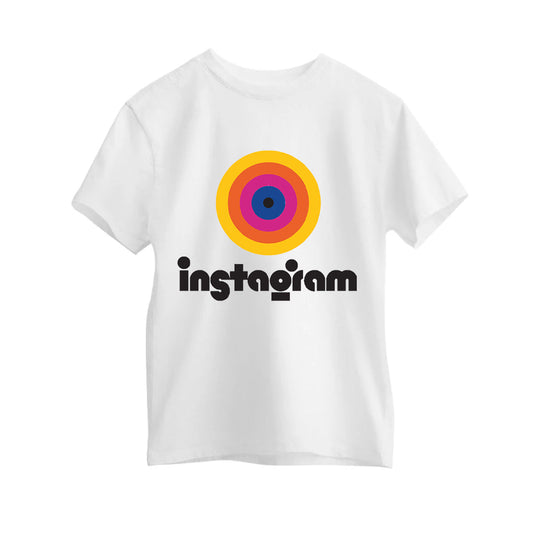 Camiseta Instagram RetroConcept. Talla M. 100% algodón. En tu casa en 24-48hs.