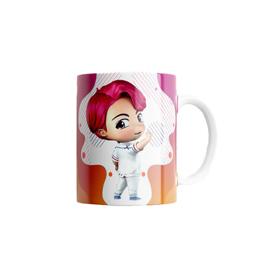 Taza BTS "Jungkook". Apta para el lavavajillas y microondas.