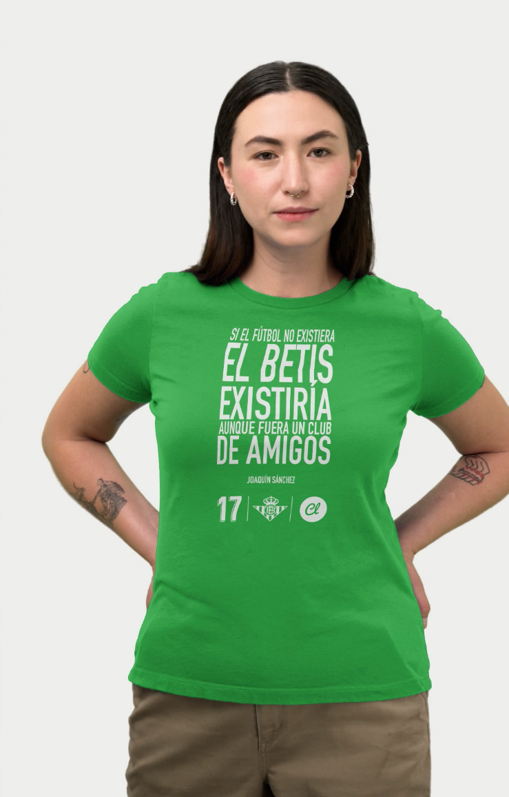 Camiseta Unisex Frases míticas:  Joaquín Sánchez. Betis.