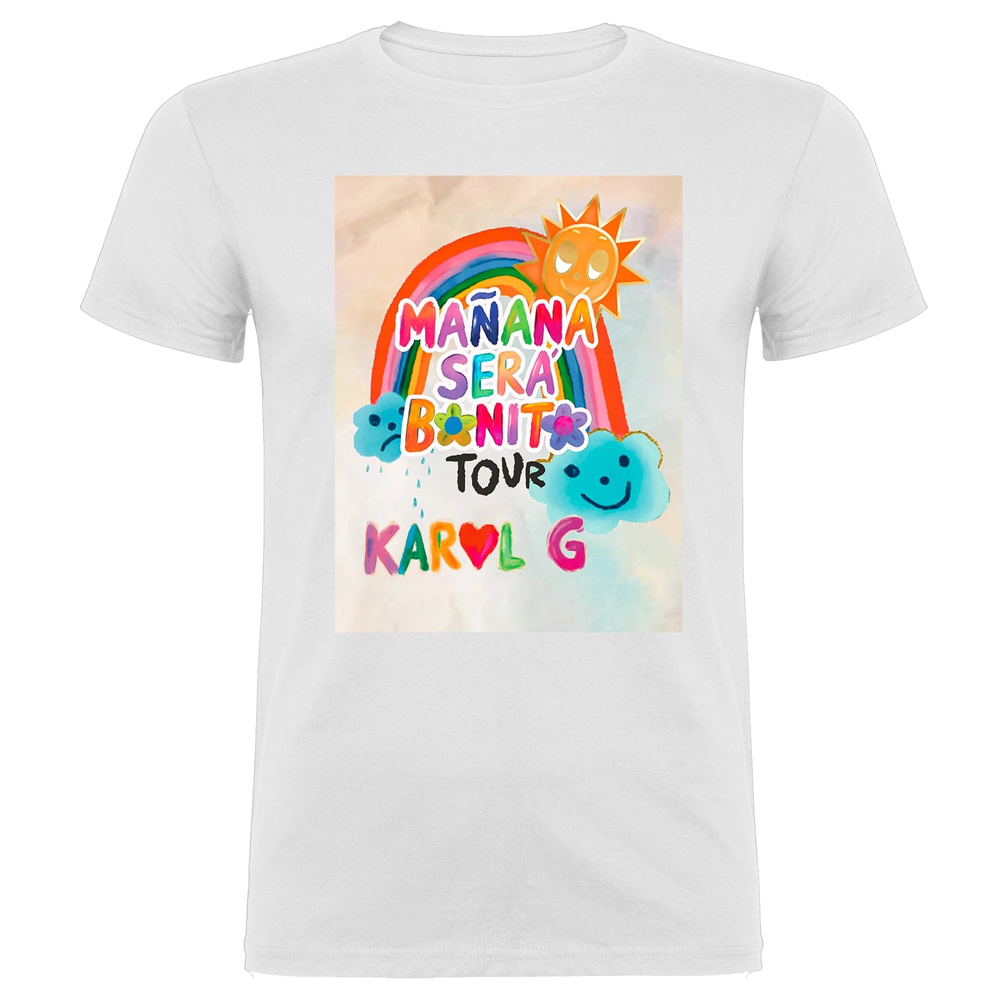 Camiseta Karol G Tour. 100% algodón. Regalo Ideal.