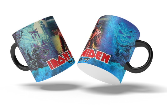 Tazas Music Lovers "Iron Maiden". Aptas para el lavavajillas y microondas.