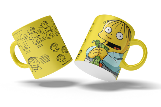 Tazas Los Simpson "Ralph". Aptas para el lavavajillas y microondas.